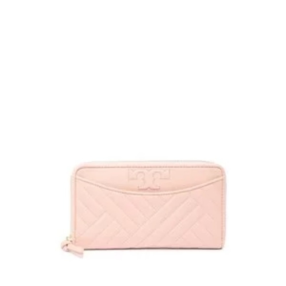 Tory Burch Alexa Quilted Leather Wallet
